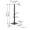 B&W Floor Stand for Formation Flex